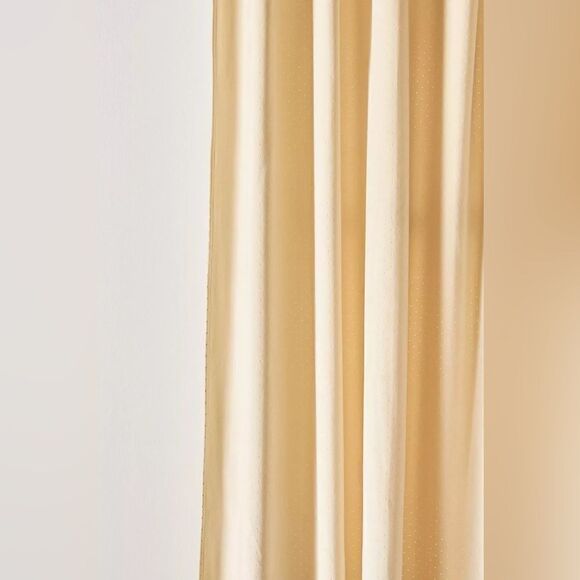 Free People Velvet Louise Curtain 84x50 2 of 2 - Picture 2 of 5